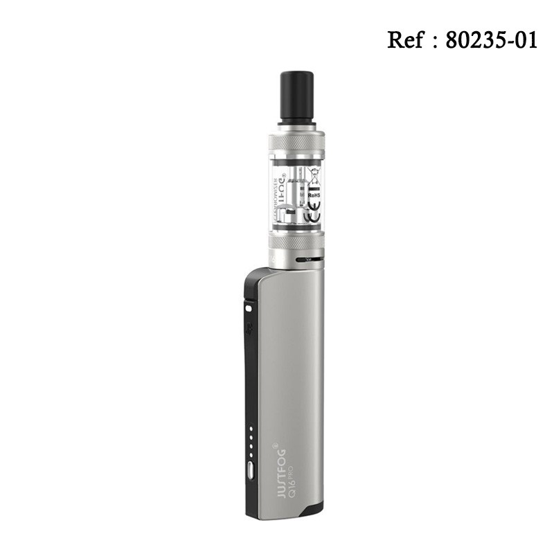 Kit Q16 Pro 900mAh Justfog Argent