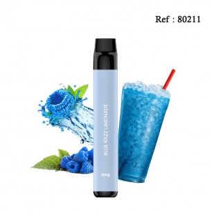 Disposable E-cigarettes FLAWOOR Max 0mg/mL 2000puffs - Blue Razz limo