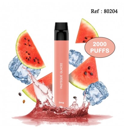 Disposable E-cigarettes FLAWOOR Max 0mg/mL 2000puffs Watermelon Ice