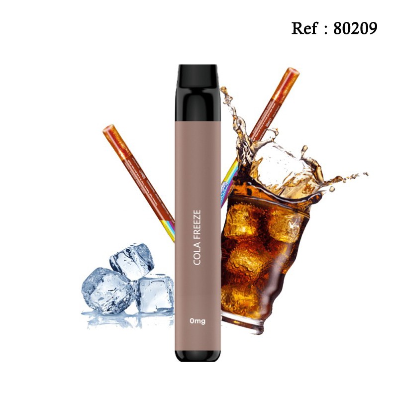 E-cigarettes jetables Flawoor Max 0mg/mL 2000 puffs - Cola Freeze