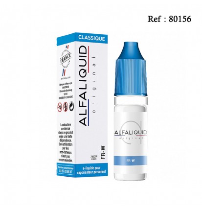 E-liquide Alfaliquid Original - Classique FR-W Tripack 3*10mL