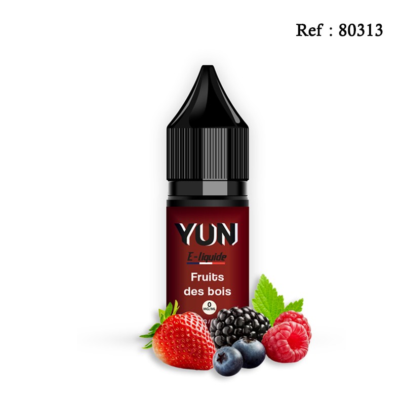 E-liquide YUN Fruits des bois 10mL