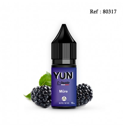 E-liquide YUN Mûre 10mL