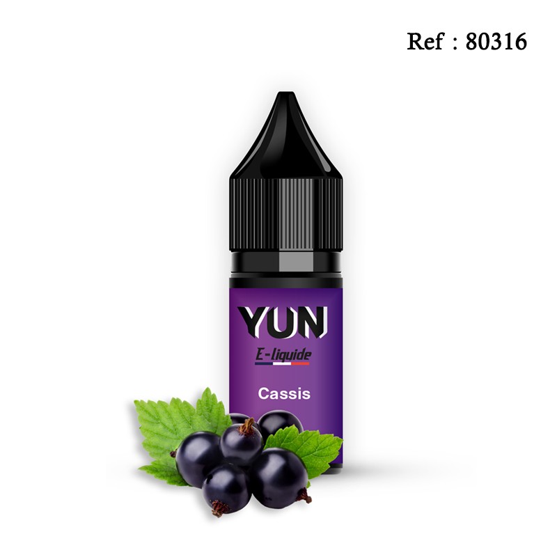 E-liquide YUN Cassis 10mL