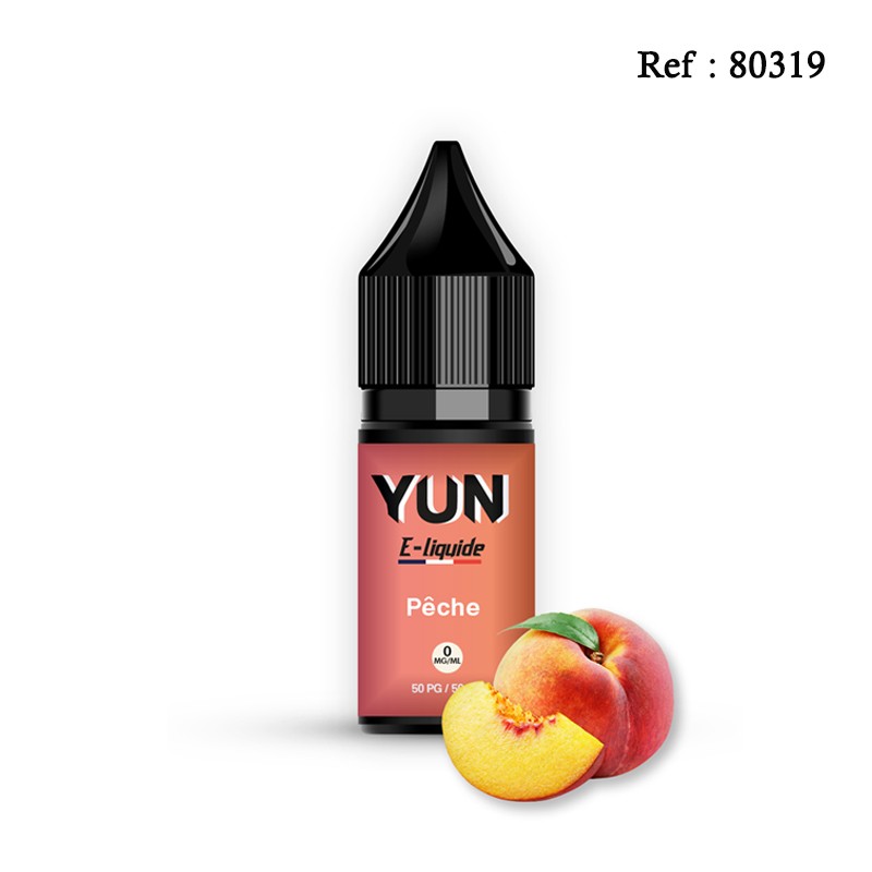 E-liquide YUN Pêche 10mL