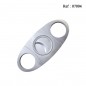 cigar cutter silver 92 x 38 x 4 mm