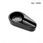 cigar ashtray ceramic black for 1 cigare