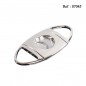 cigar cutter oval chrome