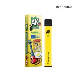 Disposable E-cigarettes ATOMIC Fresh Lemon without nicotine