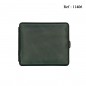 Cigarette case suede dark green for 18 cigarettes