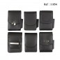 cigarette case black leather assorted per 6 pcs