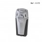 2 jet flame cigar lighter chrom satin/Black in gift box