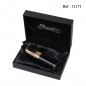 2 jet flame cigar lighter black/gold