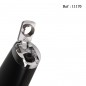 3 jet flame cigar lighter black/chrom