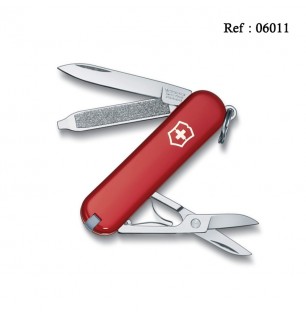 Couteau VICTORINOX Classic rouge avec boîte