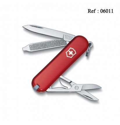 Couteau VICTORINOX Classic rouge avec boîte