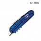 Couteau VICTORINOX Spartan bleu translucide