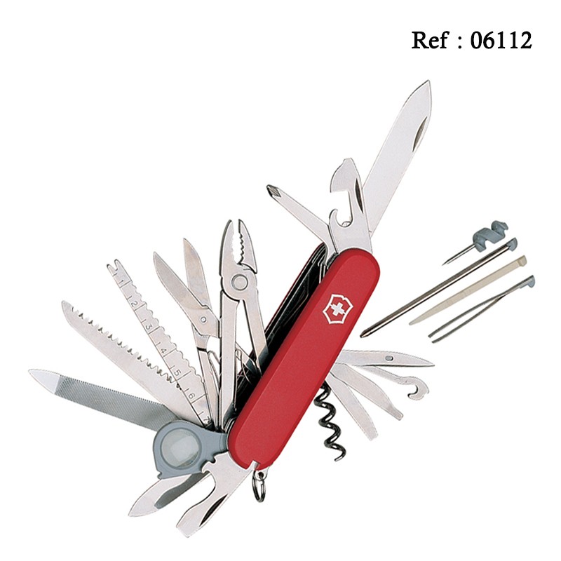 Couteau VICTORINOX Swisschamp rouge