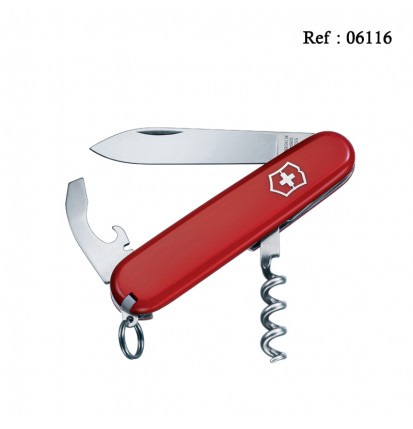 Couteau VICTORINOX Waiter rouge