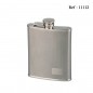 hip flask 60z/180 ml chrome etched