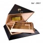 Adorini humidor Pyramid black 450 x 450 x 450 mm for 100 cigars