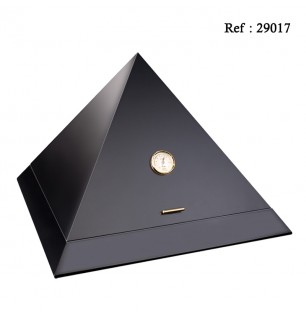 Cave ADORINI Pyramid noire mat 450 x 450 x 450 mm, 100 cigares