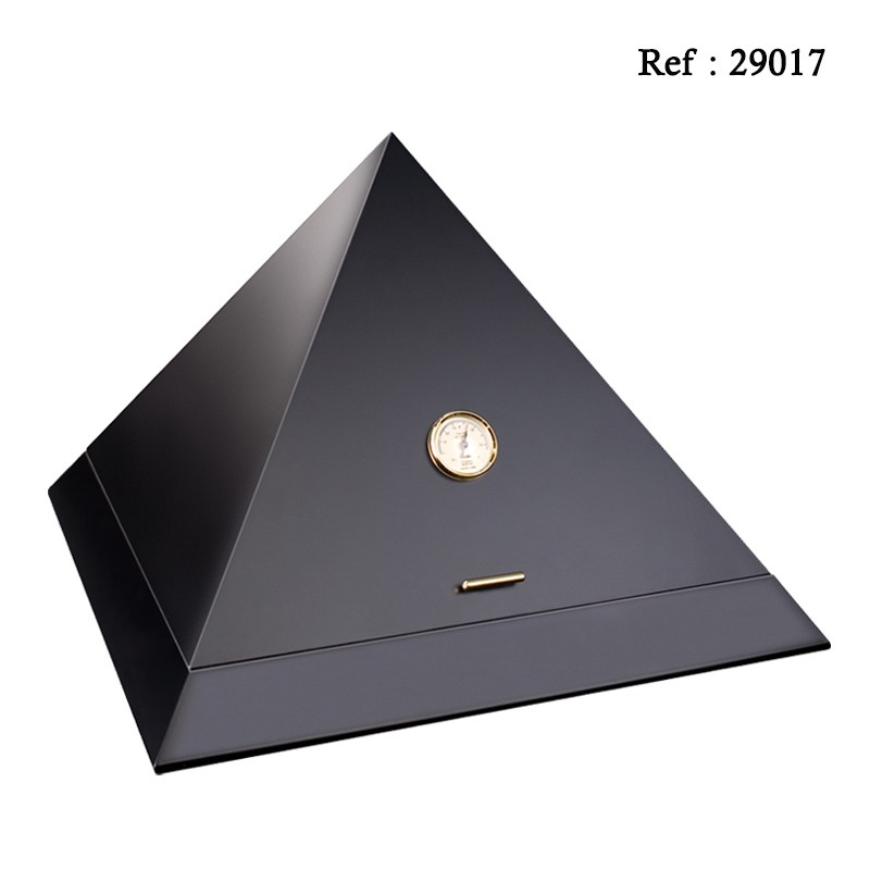 Cave ADORINI Pyramid noire mat 450 x 450 x 450 mm, 100 cigares