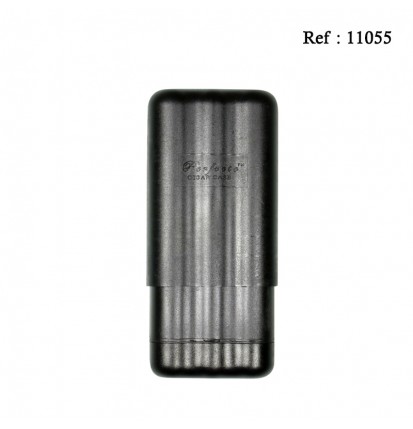 cigar case plastic black for 3 cigar per 12 pcs