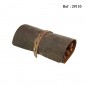 Adorini cigar roll leather brown for 6 cigars