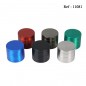 metal grinder, Ø 5 cm, 4 parts, assorted per 6 pcs