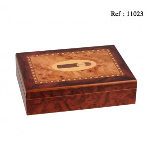 humidor with Cigar picture for 20 cigars, 290 x 210 x 70