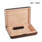 cigar humidor walnut for 10 cigars 240 x 165 x 43