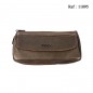 Zippo pipe bag leather mocca for 1 pipe 19 x 9 x 5 cm