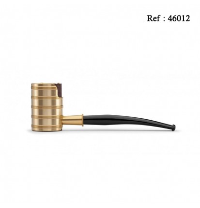 Tsuge pipe thunderstorm gold 137 mm