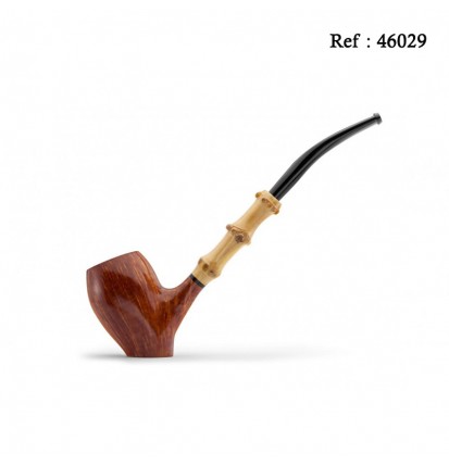 Tsuge pipe Bamboo nature 170 mm