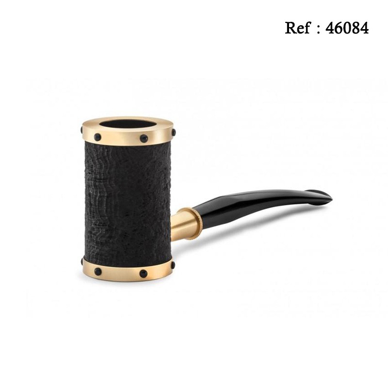 Tsuge pipe Tankard gold 135 mm, filter 9 mm