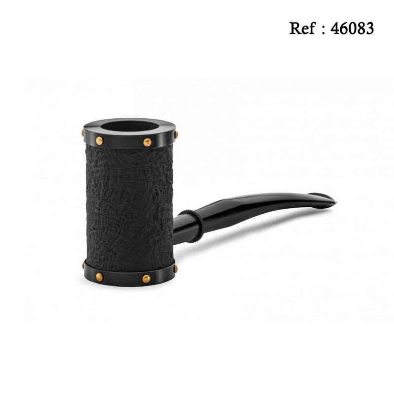 Tsuge pipe Tankard black 135 mm, filter 9 mm