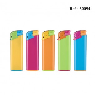 Piezo refillable lighter decor ARLEKIN assorted