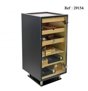 Adorini humidor prato Deluxe black lacquer for 800 cigars