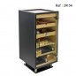 Adorini humidor prato Deluxe black lacquer for 800 cigars