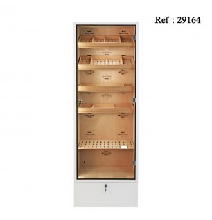 Adorini Cabinet Portofino Black for 3000 cigars