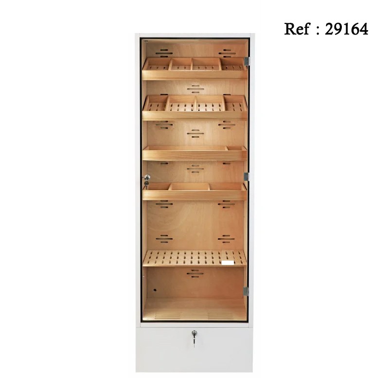 Adorini Cabinet Portofino Black for 3000 cigars