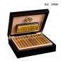 Adorini humidor Turin black laquer 265 x 90 x 225 mm for 30 cigars