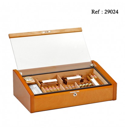 Adorini humidor Vega Deluxe mahogany 490 x 150 x 290 mm for 100 cigar