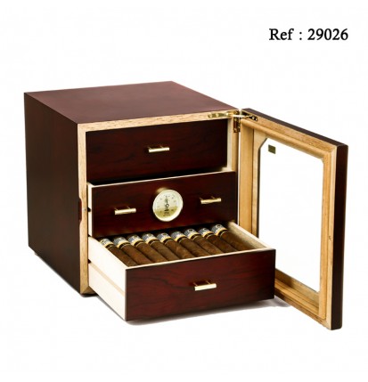 Adorini humidor Chianti rosewood 240 x 240 x 240 mm for 100 cigars