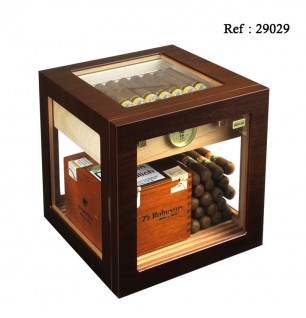 Adorini humidor Cube walnutt 240 x 240 x 240 mm for 100 cigars