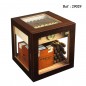 Adorini humidor Cube walnutt 240 x 240 x 240 mm for 100 cigars