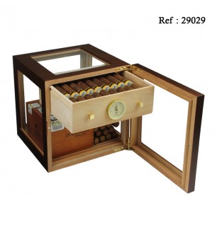 Adorini humidor Cube walnutt 240 x 240 x 240 mm for 100 cigars