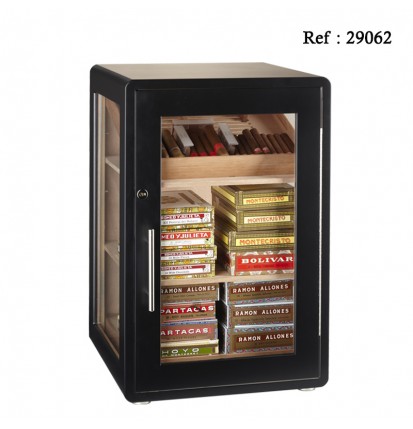 Adorini humidor Bari Deluxe black laquer 600 cigars