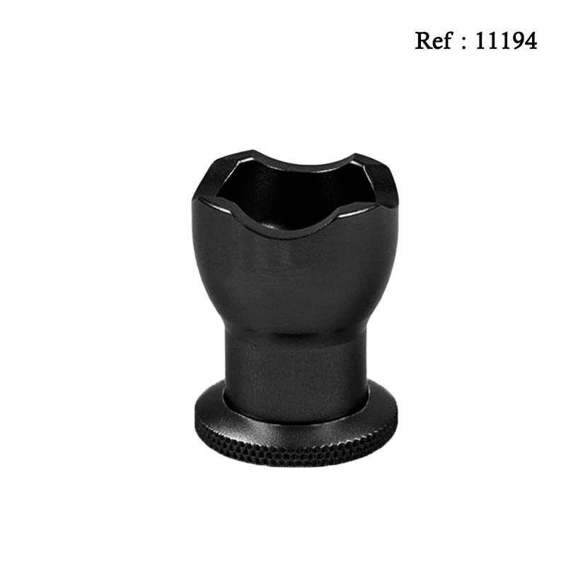 cigar holder metal black 10 mm